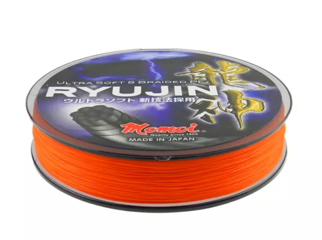 Treid Line Momoi Ryujin Arancione 300m 0,10mm-0,23mm Made in Japan Linee Intrecciate