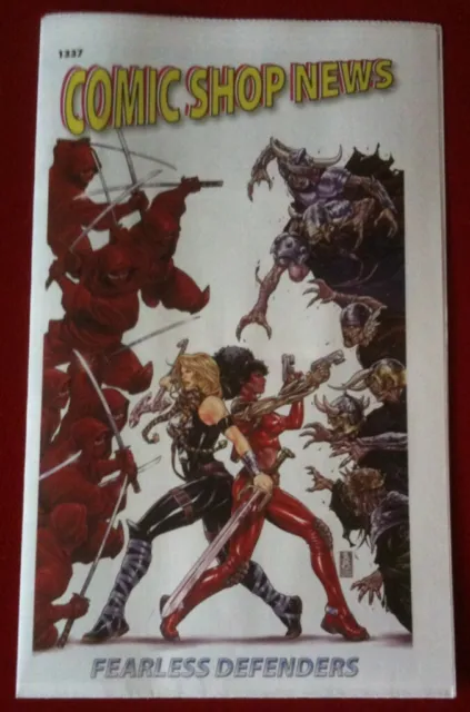 Comic Shop News #1337 - "Fearless Defenders" Cover Art from Marvel Comics - CSN