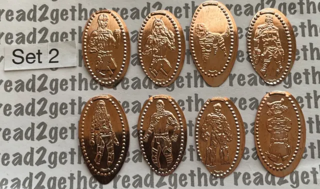 Disneyland Resort DCA Pressed Penny Set Guardians of the Galaxy 2024 (#2)