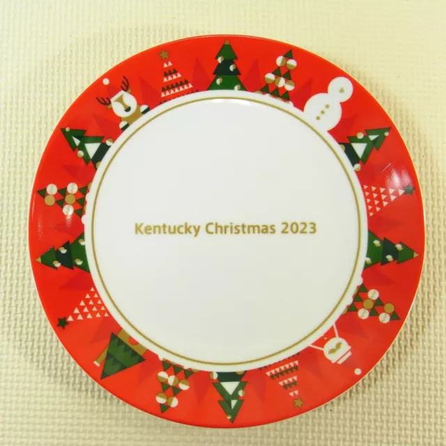 NEW KFC Kentucky Fried Chicken Christmas Plate 2023 Japan Colonel Sanders dish