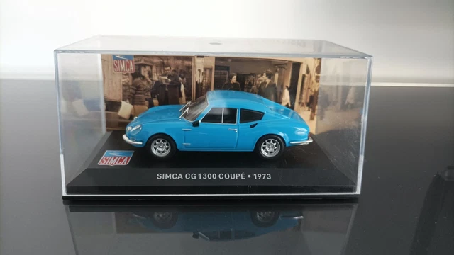 Miniature SIMCA CG Proto Spider N°7 Tour De Corse 1972 - IXO 1/43