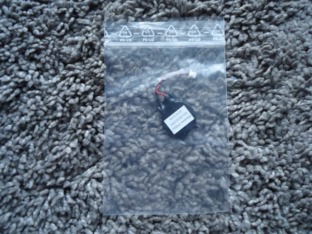GlobalShop Pile CMOS BIOS CR2032 Avec 2 Broches - Pour Carte Mère D'Ordinateur