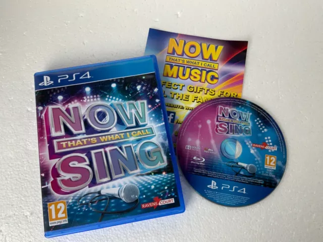 Now That's What I Call Sing (PlayStation 4, 2016) - juego PS4