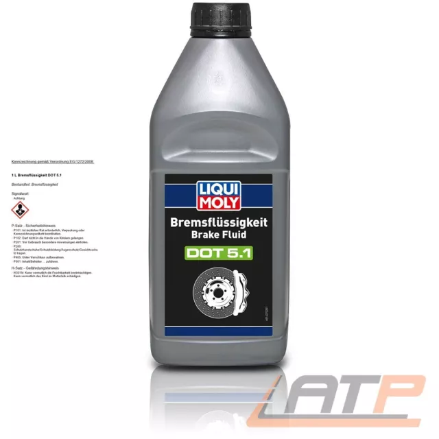 Liqui Moly 1 Liter Bremsen Flüssigkeit Bremsflüssigkeit Dot5.1 21162