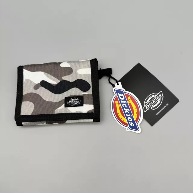 Dickies Crescent Bay Wallet Polyester - Brown/Grey Camo