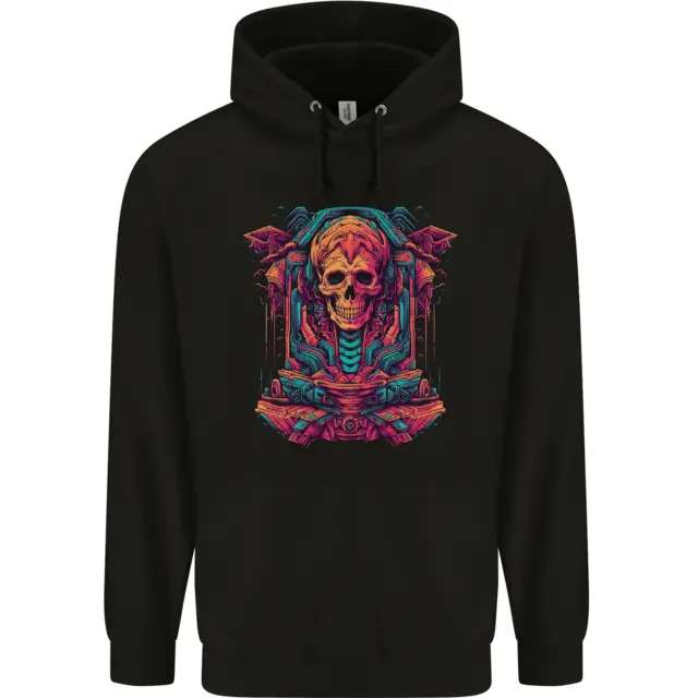 Skull Resurrection Childrens Kids Hoodie