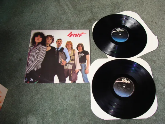 Heart Greatest Hits Live Double Record Vinyl Lp Album Original Cbs 1980