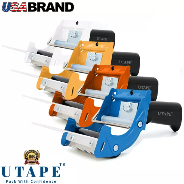 2" Wide Tape Handheld Tape Dispenser Fast Reload Heavy Duty UTAPE® Brand
