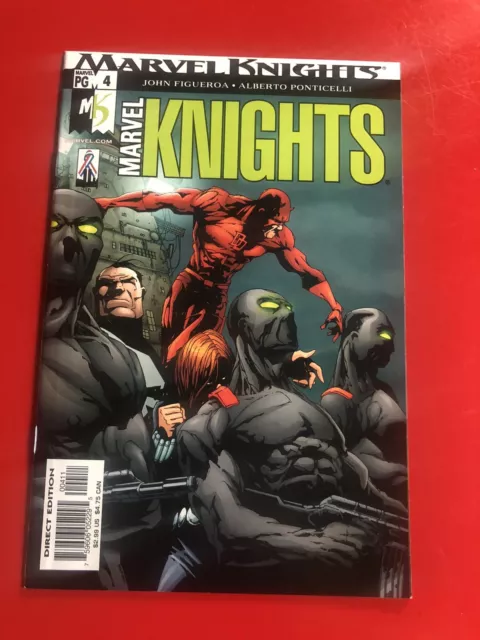 MARVEL COMICS. Marvel Knights (Vol 2) #4 - Daredevil Punisher Black Widow