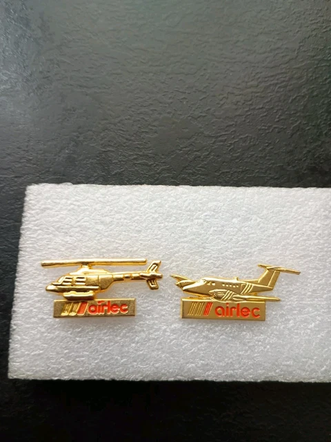 Aviones - Pin's AVION - Aéronautique FRANCE AIR - verni époxy & métal doré - fabricant inconnu