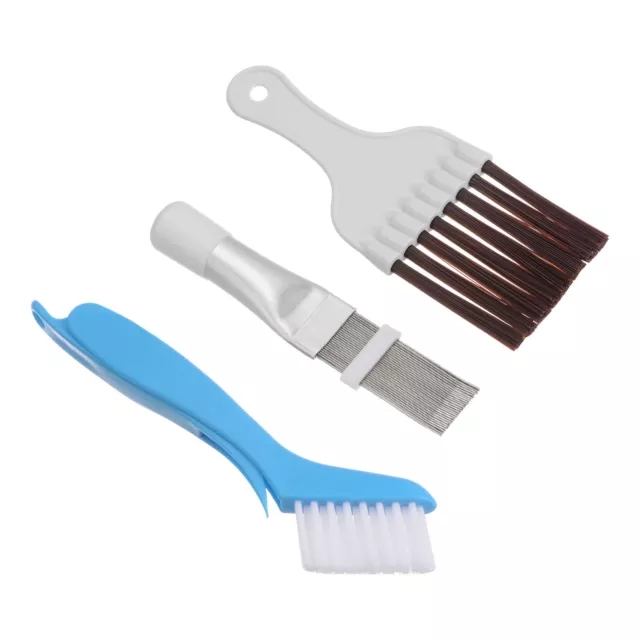 3 Pieces Air Conditioner Fin Comb Cleaner Brushes Condenser Straightener Cleaner
