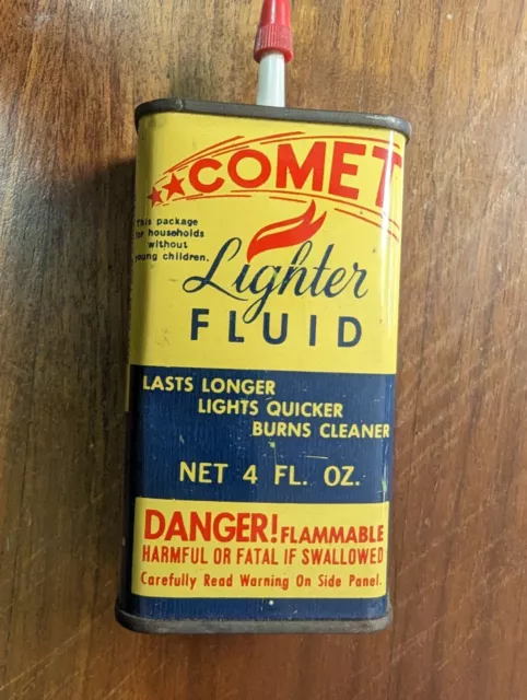 Comet  Lighter Fluid / Handy Oiler/ Tin EMPTY ,Good Condition