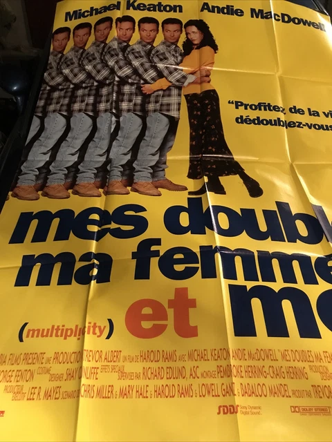 AFFICHE CIN MA MA FEMME MES DOUBLES ET MOI 160x120 ORIGINALE EUR 5 67 