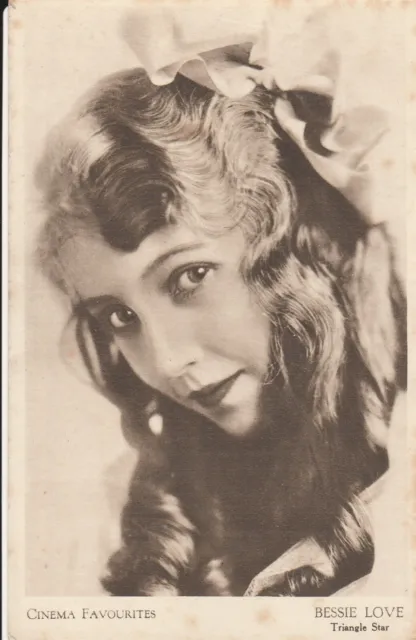 a actor actress film star old postcard movies cinema bessie love