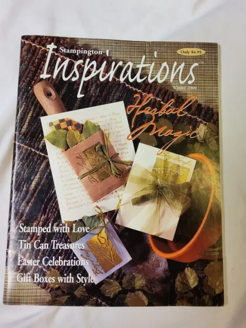 Stampington Inspirations Magazine - Herbal Magic - Winter 2000