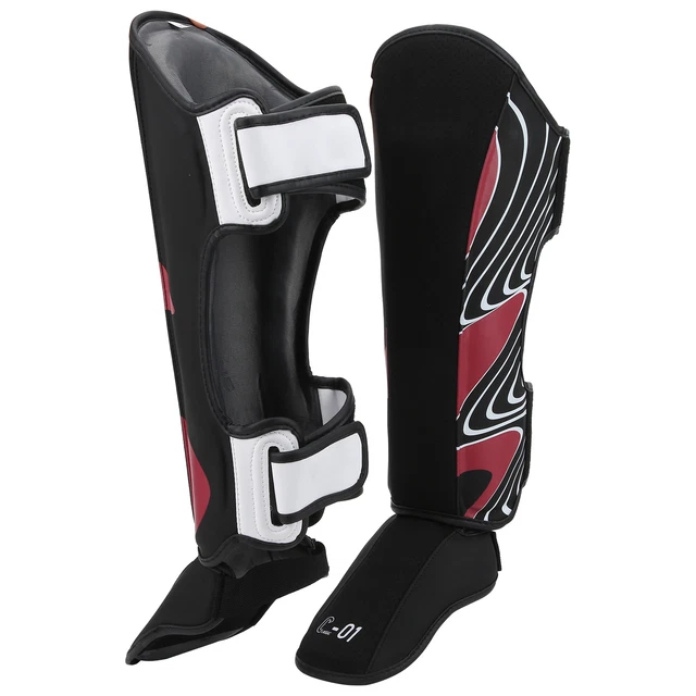 BN FIGHT Shin Guards Kickboxing Muay Thai Sanda Protection Shin Guards For Adult