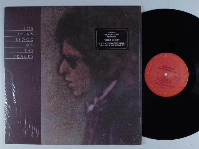 BOB DYLAN Blood On The Tracks COLUMBIA LP VG+ matte cover p