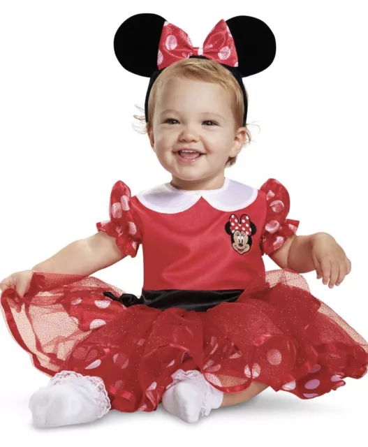 Disney Baby Minnie Mouse Infant Costume / Halloween Size 12-18M