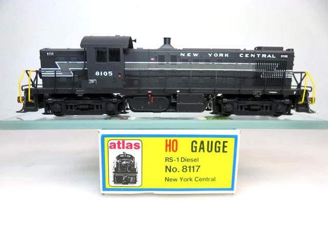 Vintage Atlas Kato #8117 HO Scale NYC New York Central Alco RS-1 Locomotive