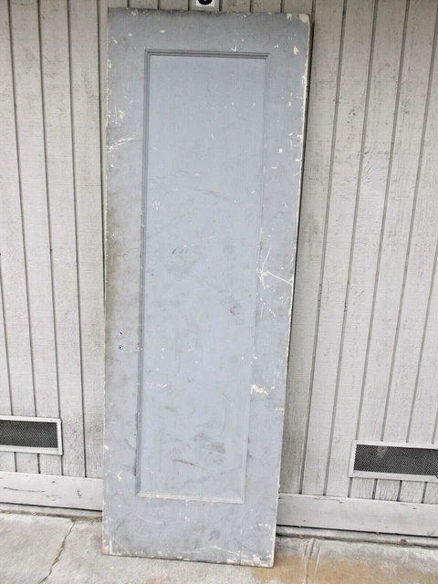 Antique Single Panel Farmhouse 77" Damage Shipping Available $$