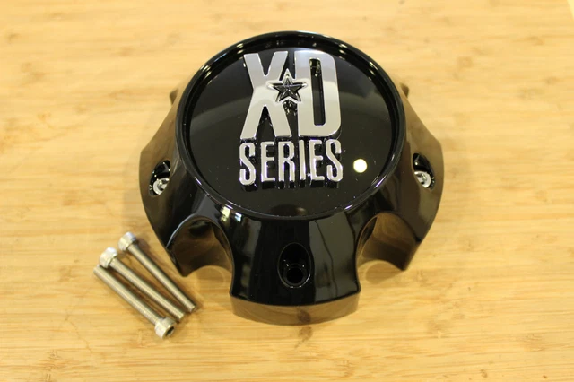 KMC XD Series 796 797 798 Gloss Black 5 Lug Wheel Rim Center Cap 1079L145A