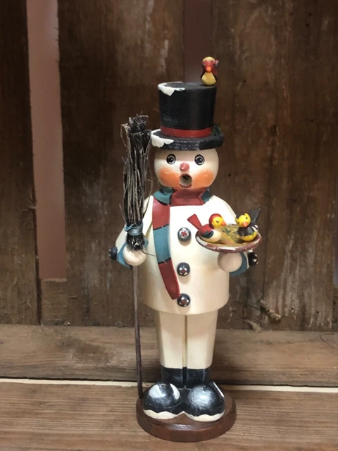 Räuchermännchen Schneemann Käthe Wohlfahrt ca 17cm hoch