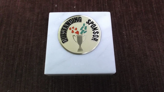 outstanding sponsor paperweight marble award metal insert personalized outstanding sponsor paperweight marble award metal insert personalized