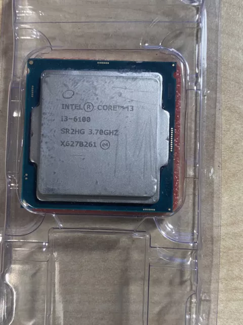 Processeur Intel Core i3-6100 FCLGA 1151 3,70 GHz Dual Core SR2HG
