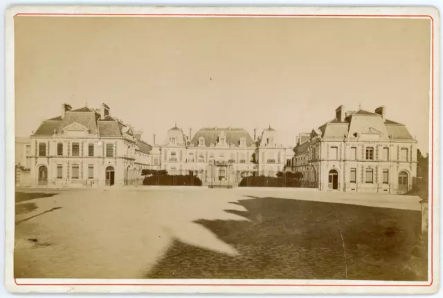 France, Poitiers, Hôtel de la Préfecture, ca.1880, vintage albumen print vintage