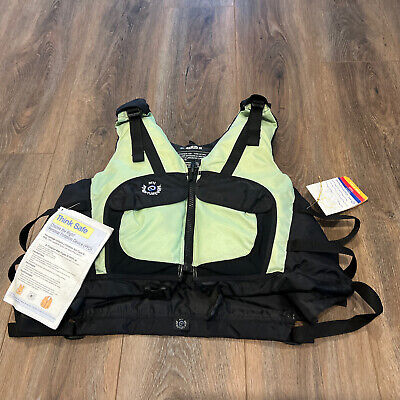 MTI Adventurewear REFLEX ll  Life Jacket Green Adult XL/XXL Flotation Aid Type 3