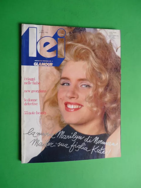 Elle Glamour Magazine Juin 1986 June Kate Mailer Walker Vanessa Erdmann