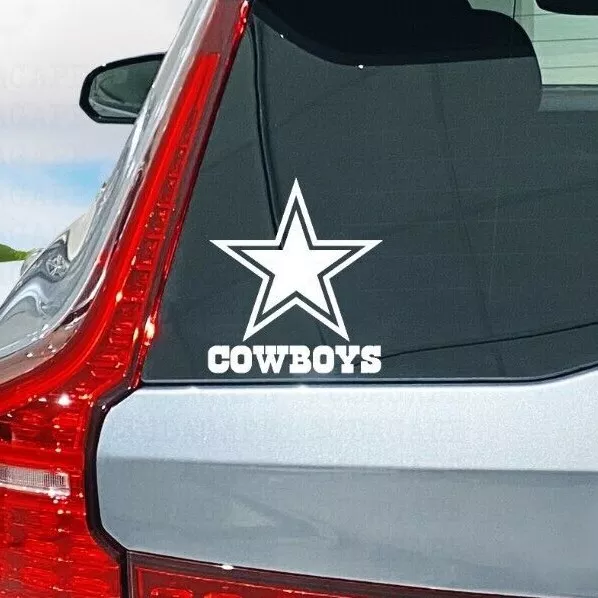 Dallas Cowboys Logo Vinyl Decal Sticker NFL Football Car Window Laptop Bumper