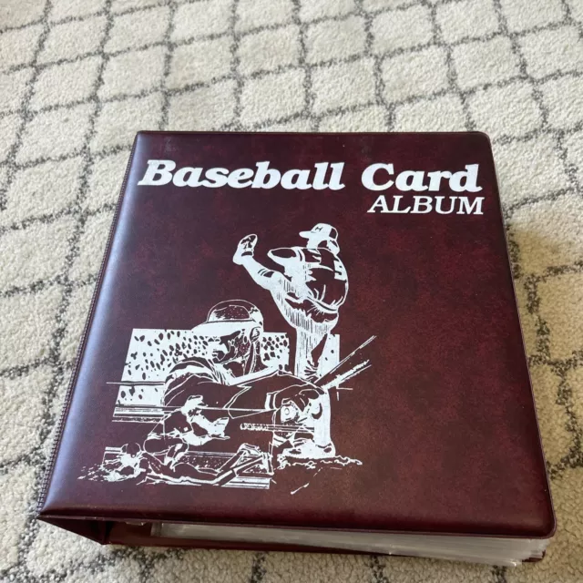 Binder Of Old Baseball Cards