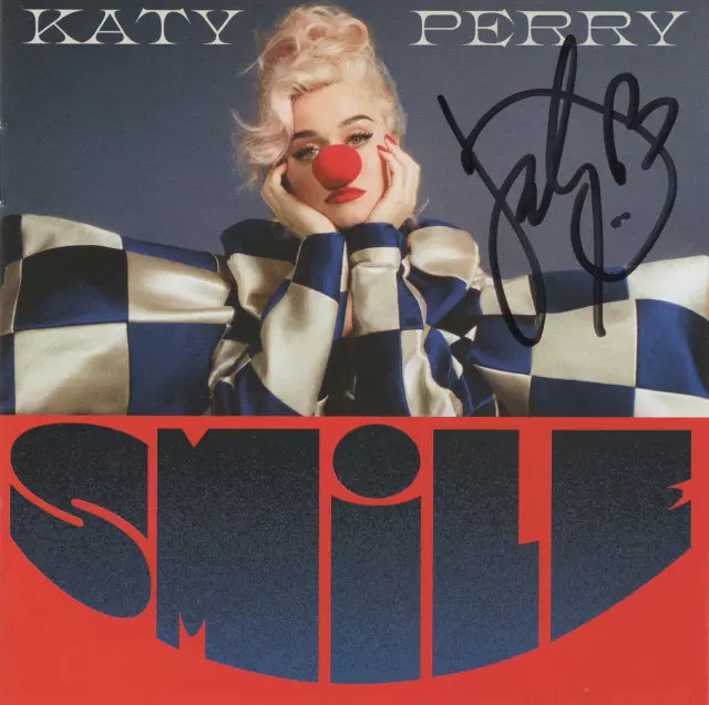 Signed - Katy Perry - Smile - Cd - Brand New