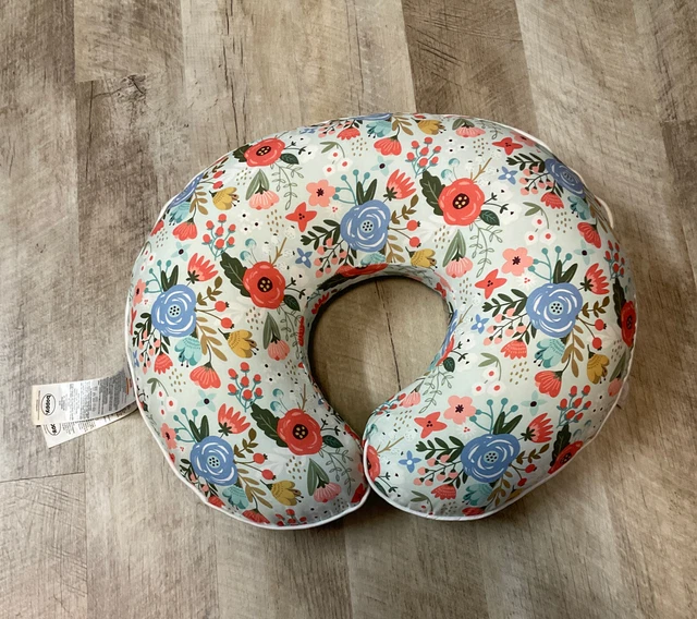 Boppy Nursing Pillow & Cover*Feeding *Propping *Tummy Time *Sitting Floral