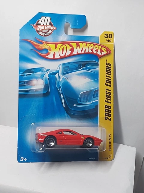 Nuevos modelos de Hot Wheels 2008, Ferrari GTO 38/40, color óxido (1 cada uno