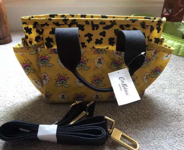 Cath Kidston Mini Trip Cross Body Leopard Print Yellow BNWT Handbag