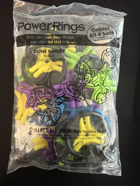 Taco Bell 1998 Power Rings Dune Buggy Toy