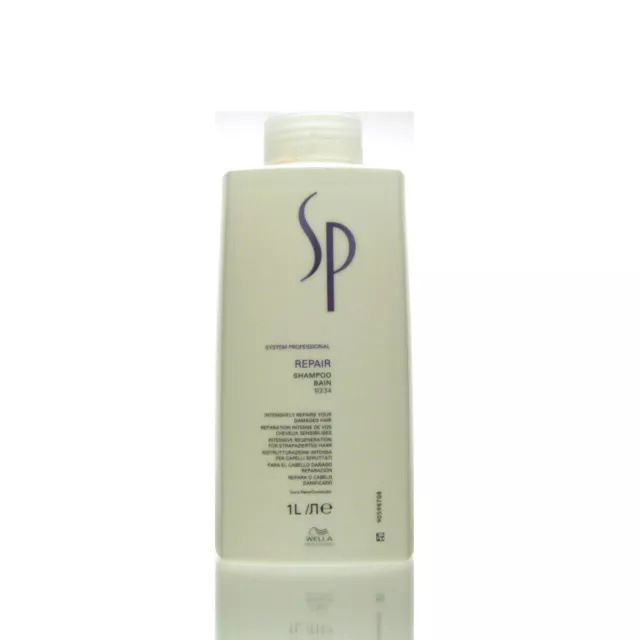 (21,50 EUR/l) Wella SP Repair Shampoo 1000 ml NEU OVP Haarpflege Haare Pflege