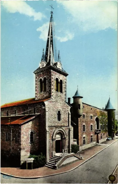 CPA Sainte-Foy-l'Argentiere - L'Eglise et le Chateau (1036098)