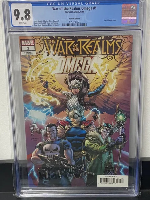 War of the Realms Omega #1 CGC 9.8 (Marvel 2019) 1:50 Variant 1st Jane Valkyrie