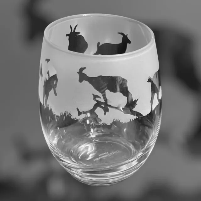 GOAT Frieze Boxed 36cl Crystal Stemless Wine / Water Glass