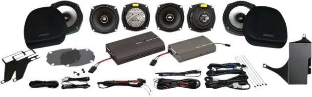 Hogtunes Ultra 6 Pack-XL Amp/Speaker Kit (ULTRA 6 PACK-XL)