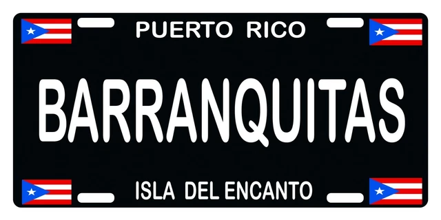 Autocollant Décalcomanie Drapeau Porto Rico - Noir - Pour Voiture - Neuf