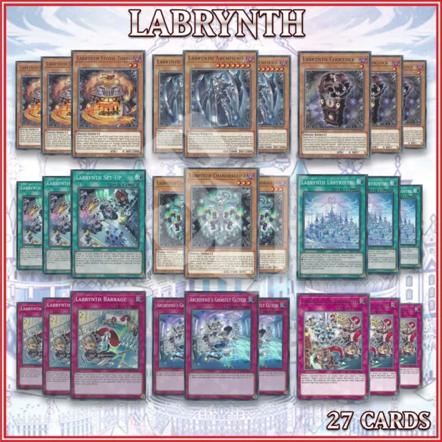LABRYNTH DECK 27 Archfiend Ghastly Glitch Set-Up Labyrinth Stovie TAMA YuGiOh🔥