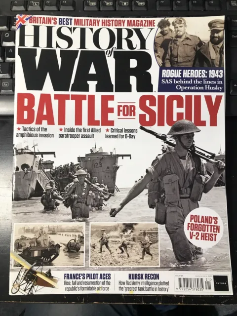 HISTORY Of WAR Issue 121 Operation Husky Kursk Vickers Mk1 Tank Gettysburg