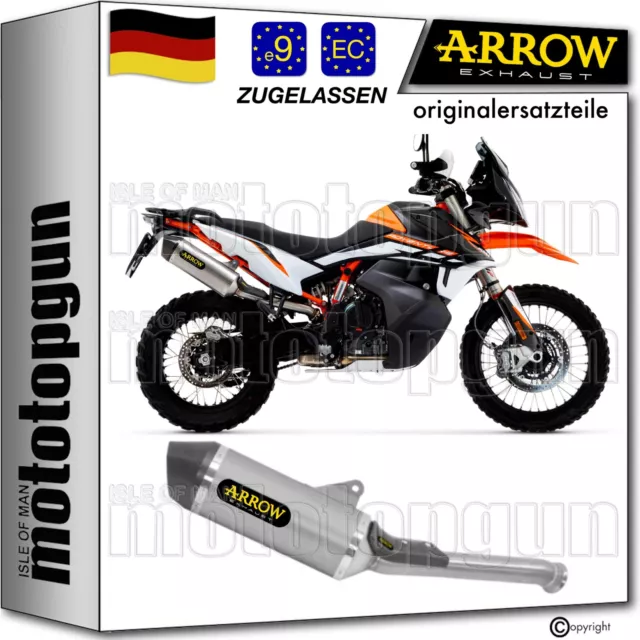 Arrow Auspuff Zugelassen Race-Tech Aluminium C Ktm 890 Adventure R 2021 21