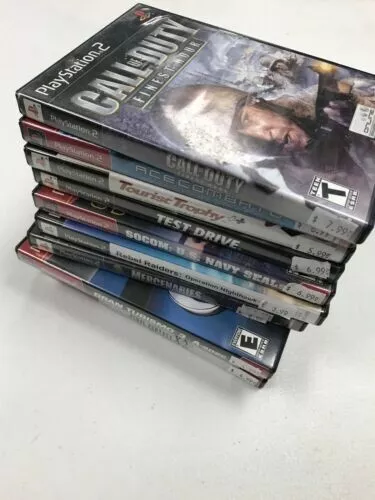 Playstation 2 (PS2) Random Lot of 10 Games