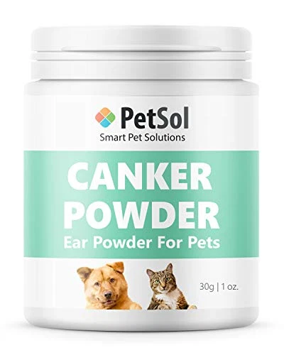 PETSOL FAST ACTING Ear Canker Powder Large 30g Tub Ear Mite