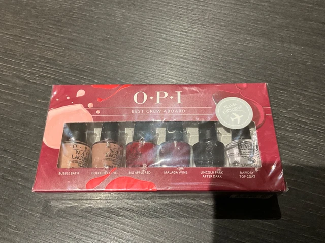 O.P.I Best Crew Aboard - 6 x Mini Set Nagellack. NEU